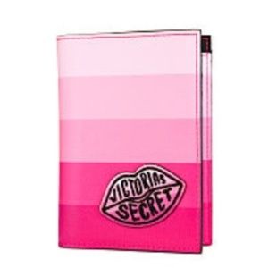 Victoria's Secret Signature Stripe Passport Case